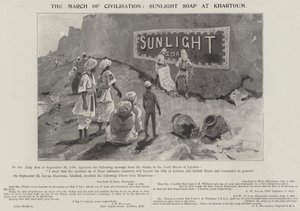 Advertentie, Sunlight Soap door Henry Charles Seppings Wright